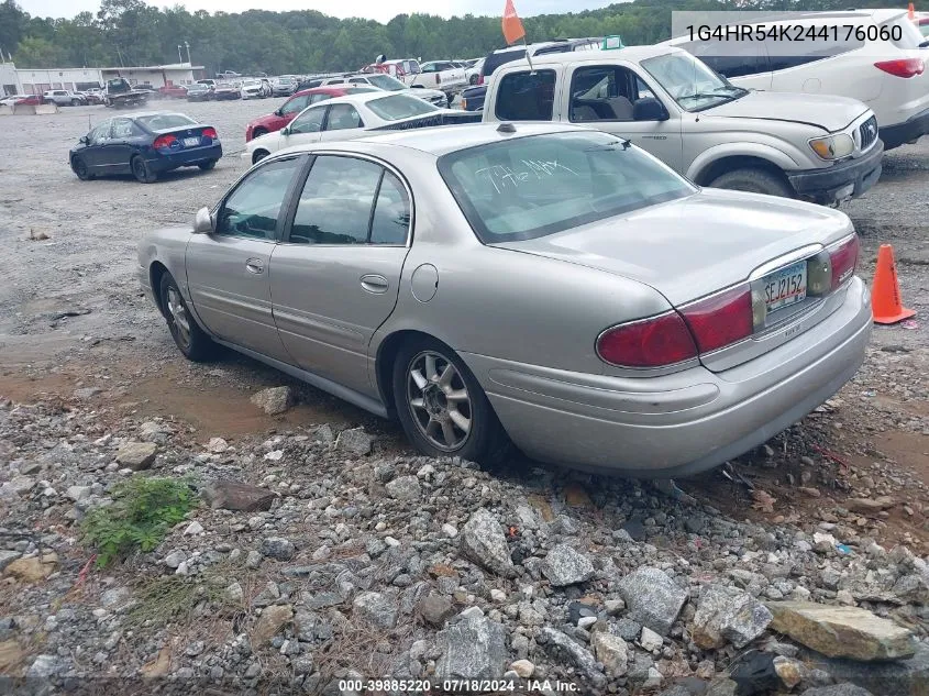 2004 Buick Lesabre Limited VIN: 1G4HR54K244176060 Lot: 39885220