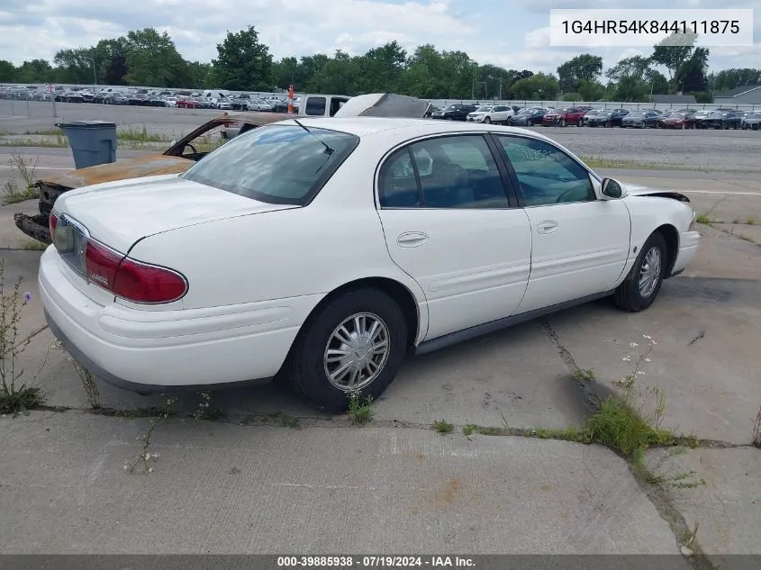 2004 Buick Lesabre Limited VIN: 1G4HR54K844111875 Lot: 39885938