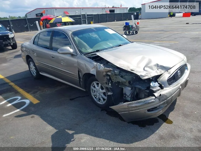 2004 Buick Lesabre Custom VIN: 1G4HP52K644174708 Lot: 39893223