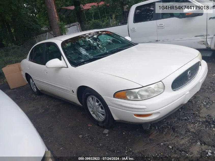 1G4HR54K744179018 2004 Buick Lesabre Limited