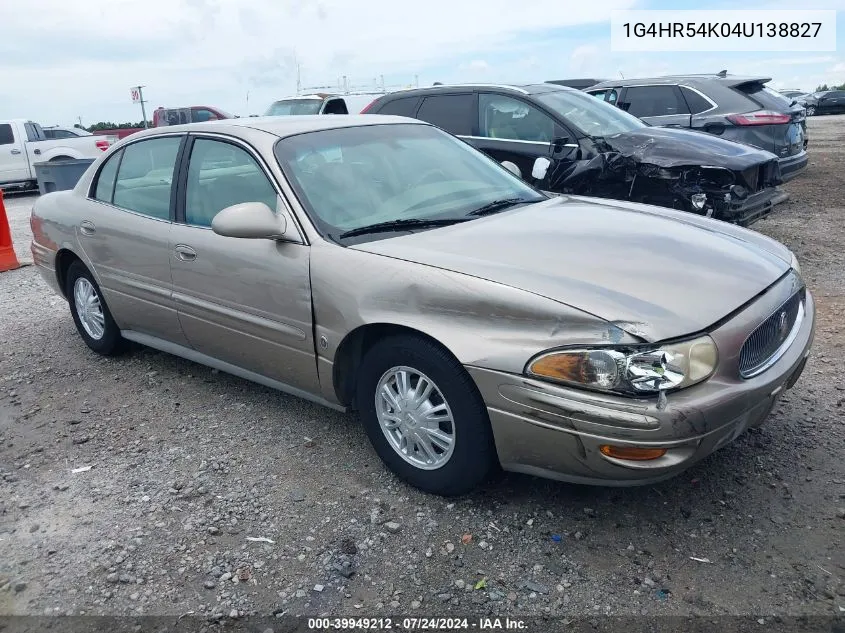 1G4HR54K04U138827 2004 Buick Lesabre Limited