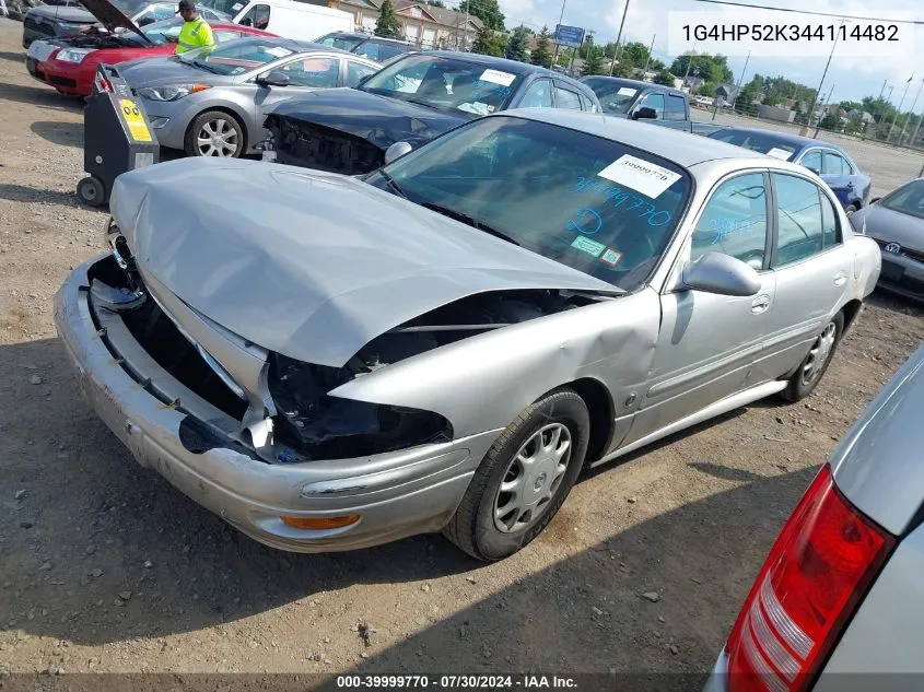 2004 Buick Lesabre Custom VIN: 1G4HP52K344114482 Lot: 39999770