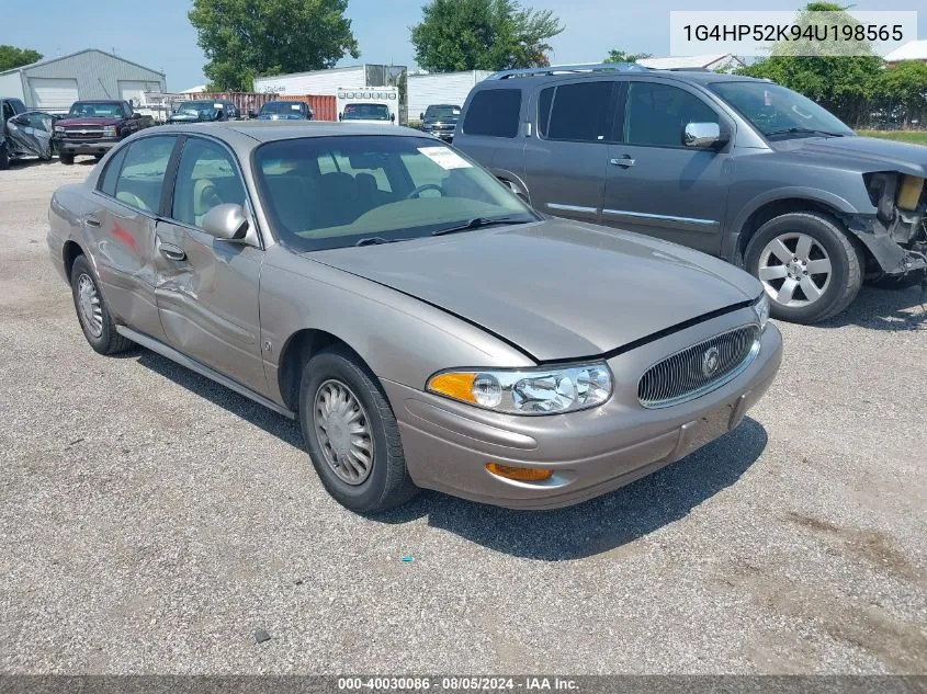 2004 Buick Lesabre Custom VIN: 1G4HP52K94U198565 Lot: 40030086