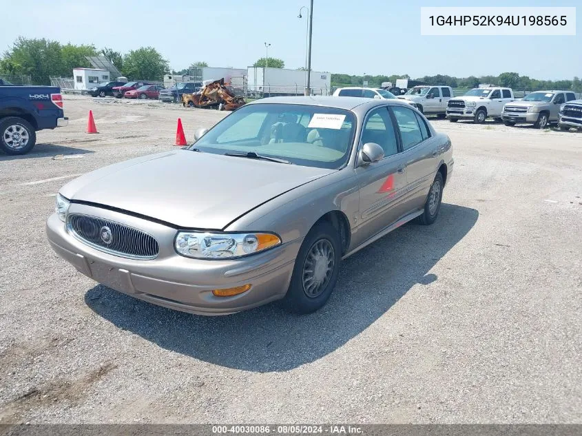 1G4HP52K94U198565 2004 Buick Lesabre Custom