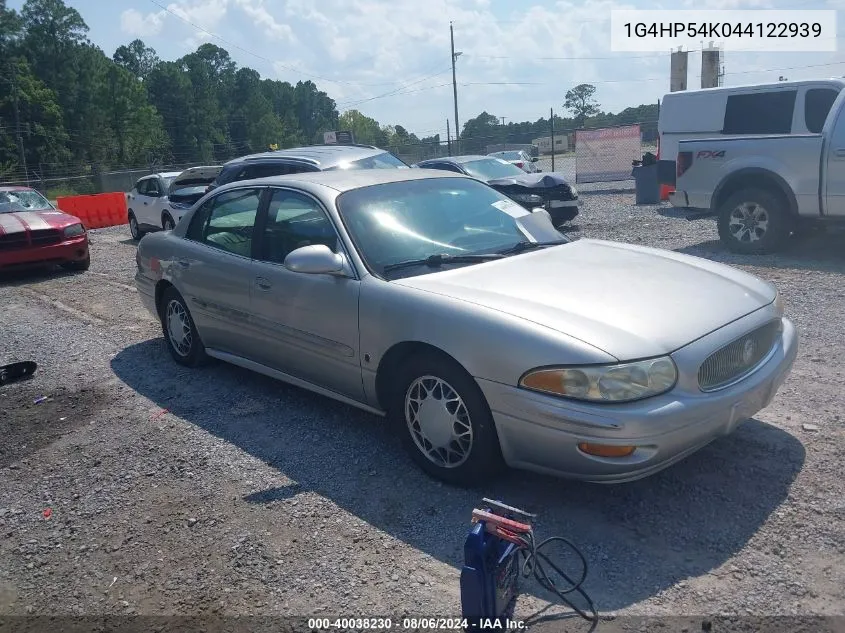 1G4HP54K044122939 2004 Buick Lesabre Custom