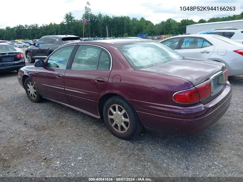 1G48P52K944166263 2004 Buick Lesabre Custom