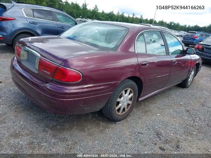 1G48P52K944166263 2004 Buick Lesabre Custom