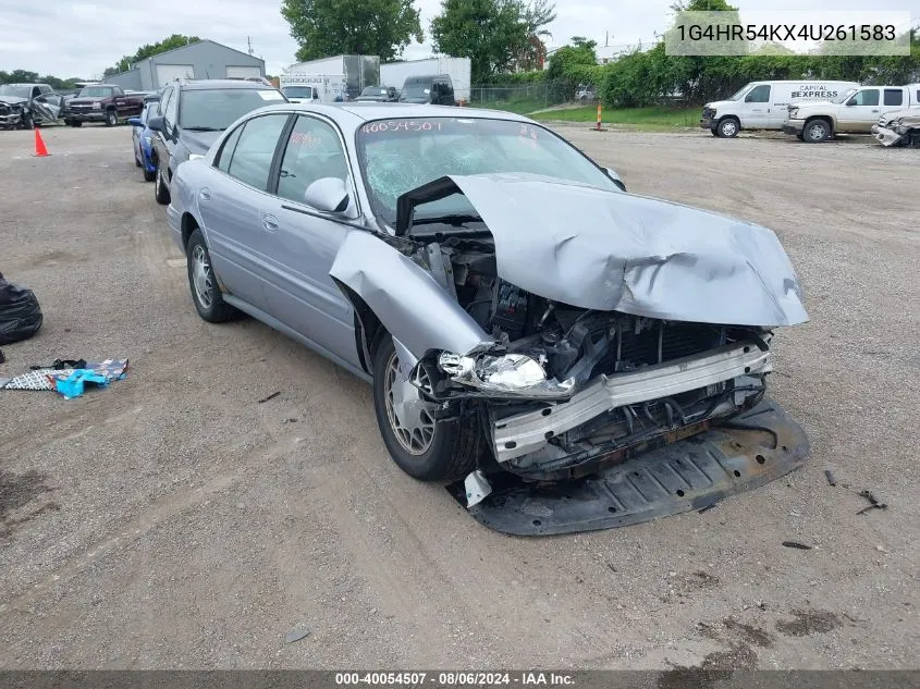 2004 Buick Lesabre Limited VIN: 1G4HR54KX4U261583 Lot: 40054507