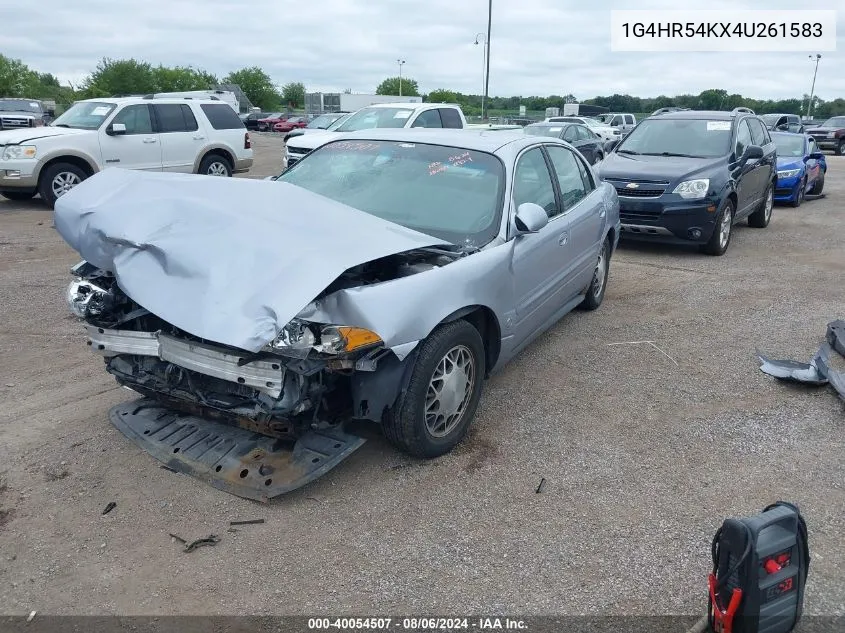 2004 Buick Lesabre Limited VIN: 1G4HR54KX4U261583 Lot: 40054507