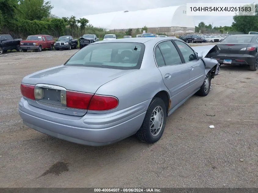 2004 Buick Lesabre Limited VIN: 1G4HR54KX4U261583 Lot: 40054507