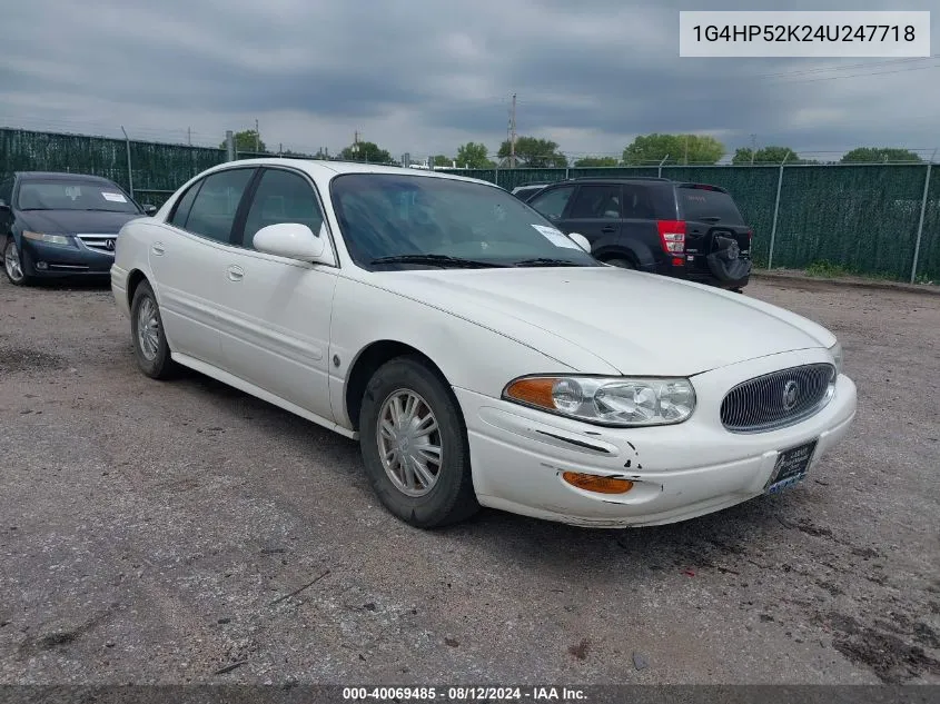 2004 Buick Lesabre Custom VIN: 1G4HP52K24U247718 Lot: 40069485