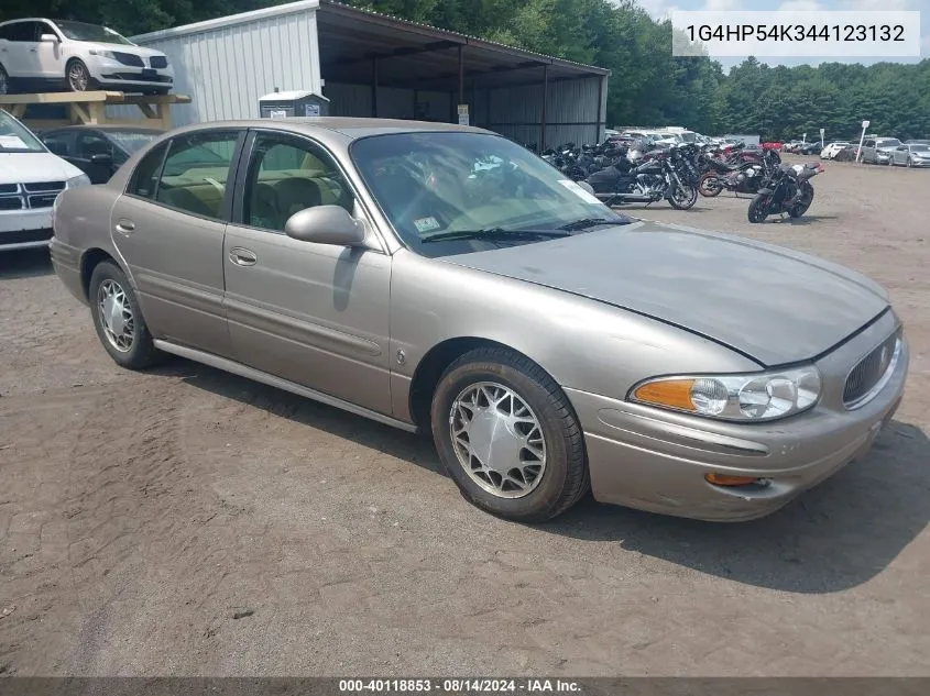 2004 Buick Lesabre Custom VIN: 1G4HP54K344123132 Lot: 40118853