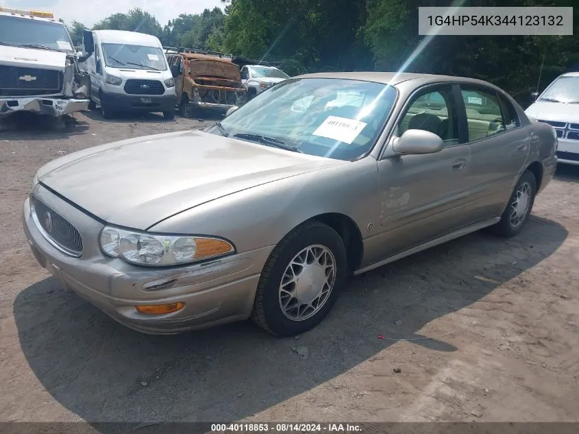 2004 Buick Lesabre Custom VIN: 1G4HP54K344123132 Lot: 40118853