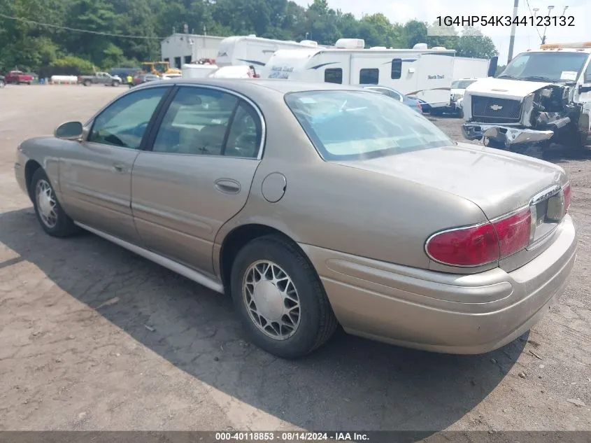 2004 Buick Lesabre Custom VIN: 1G4HP54K344123132 Lot: 40118853