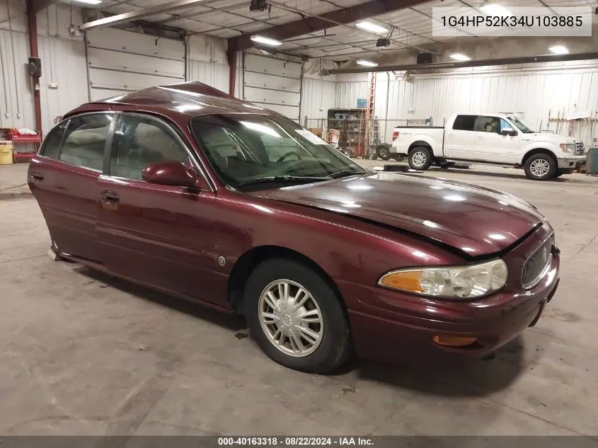 2004 Buick Lesabre Custom VIN: 1G4HP52K34U103885 Lot: 40163318