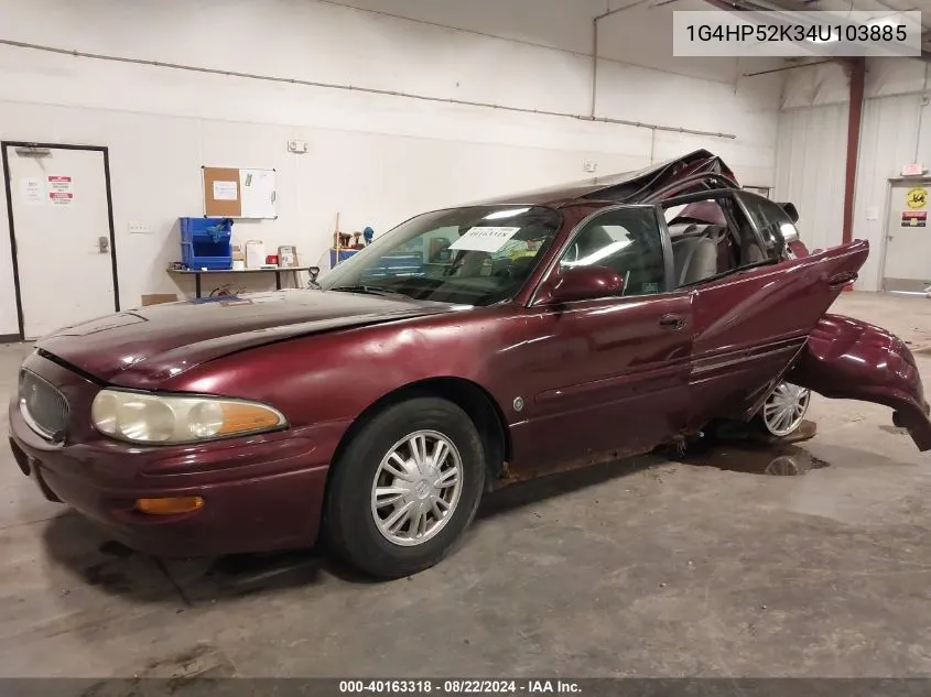 2004 Buick Lesabre Custom VIN: 1G4HP52K34U103885 Lot: 40163318