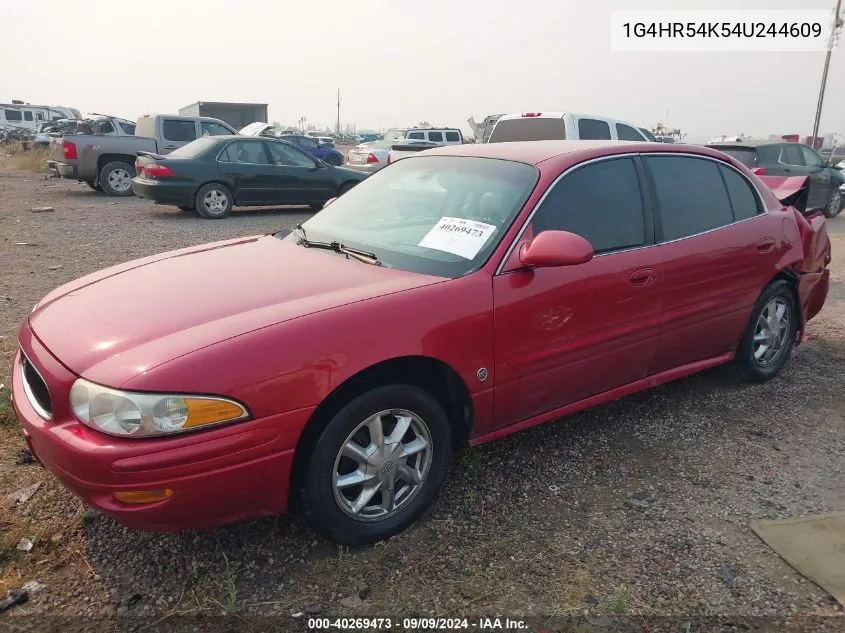 2004 Buick Lesabre Limited VIN: 1G4HR54K54U244609 Lot: 40269473