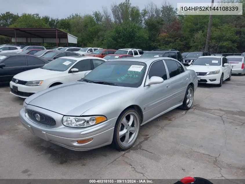 2004 Buick Lesabre Custom VIN: 1G4HP52K144108339 Lot: 40318103