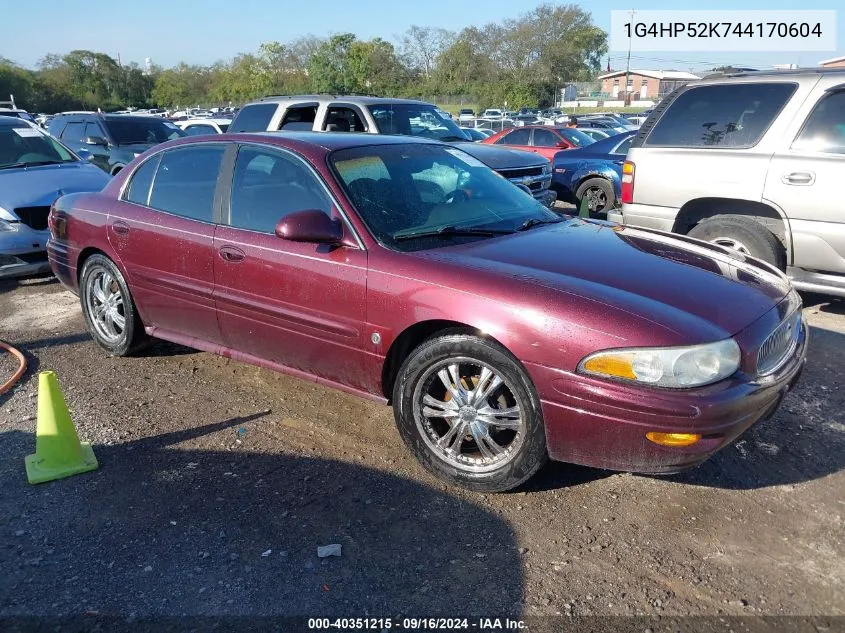 1G4HP52K744170604 2004 Buick Lesabre Custom