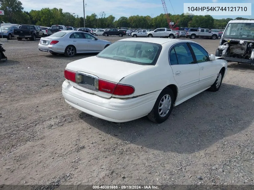 2004 Buick Lesabre Custom VIN: 1G4HP54K744121710 Lot: 40381685