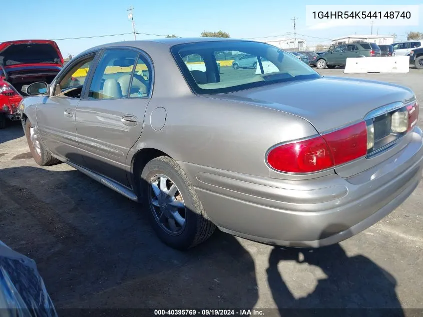 2004 Buick Lesabre Limited VIN: 1G4HR54K544148740 Lot: 40395769