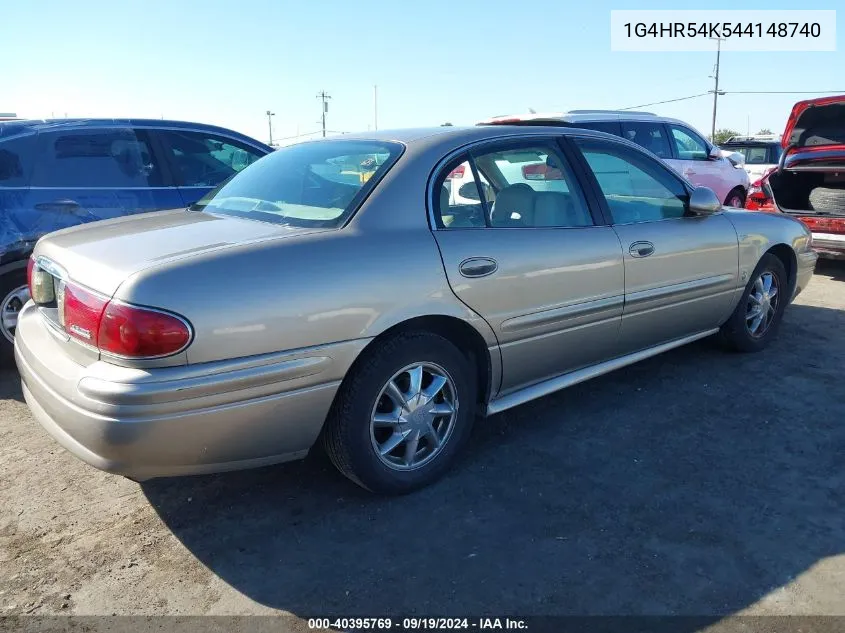 2004 Buick Lesabre Limited VIN: 1G4HR54K544148740 Lot: 40395769