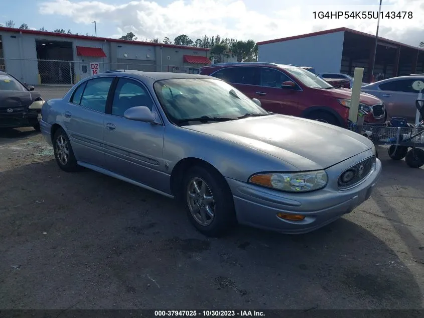 2005 Buick Lesabre Custom VIN: 1G4HP54K55U143478 Lot: 37947025