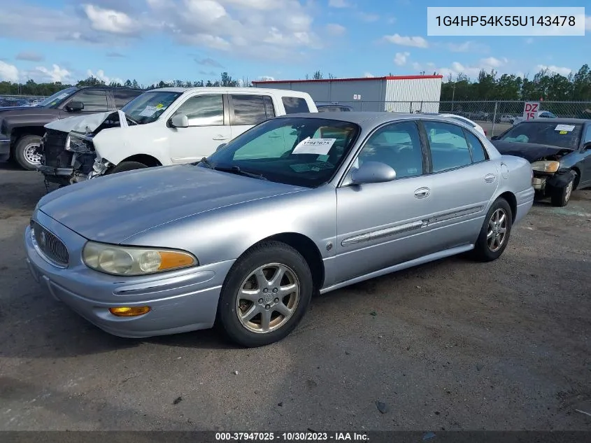 2005 Buick Lesabre Custom VIN: 1G4HP54K55U143478 Lot: 37947025