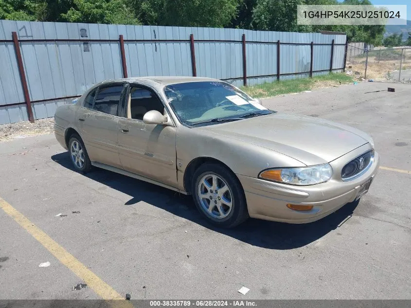 2005 Buick Lesabre Custom VIN: 1G4HP54K25U251024 Lot: 38335789