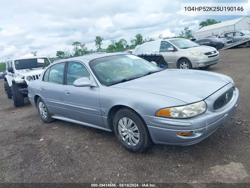 1G4HP52K25U190146 2005 Buick Lesabre Custom