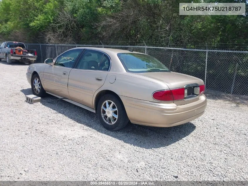 2005 Buick Lesabre Limited VIN: 1G4HR54K75U218787 Lot: 39456513