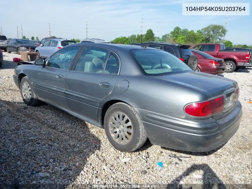 2005 Buick Lesabre Custom VIN: 1G4HP54K05U203764 Lot: 39481314