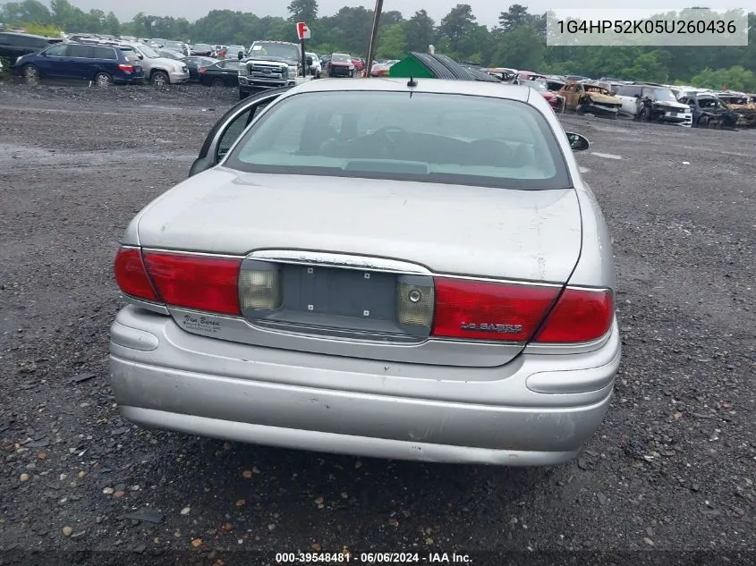 2005 Buick Lesabre Custom VIN: 1G4HP52K05U260436 Lot: 39548481