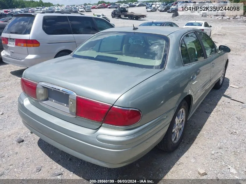 2005 Buick Lesabre Custom VIN: 1G4HP52K35U244098 Lot: 39560199