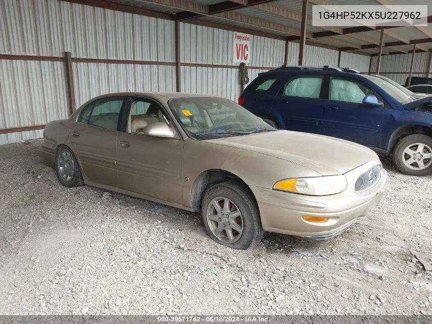 2005 Buick Lesabre Custom VIN: 1G4HP52KX5U227962 Lot: 39671742