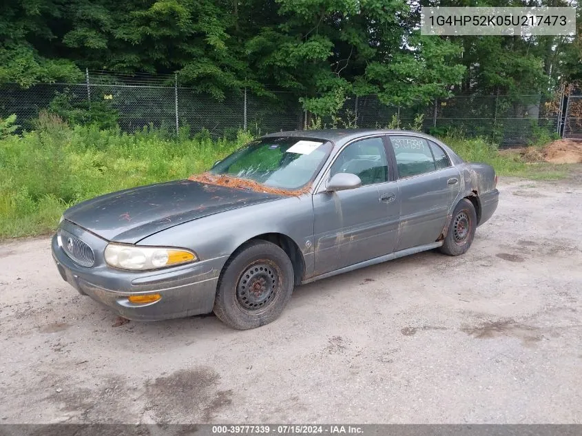 2005 Buick Lesabre Custom VIN: 1G4HP52K05U217473 Lot: 39777339