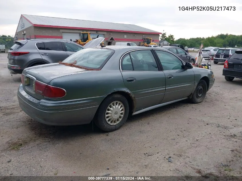 2005 Buick Lesabre Custom VIN: 1G4HP52K05U217473 Lot: 39777339