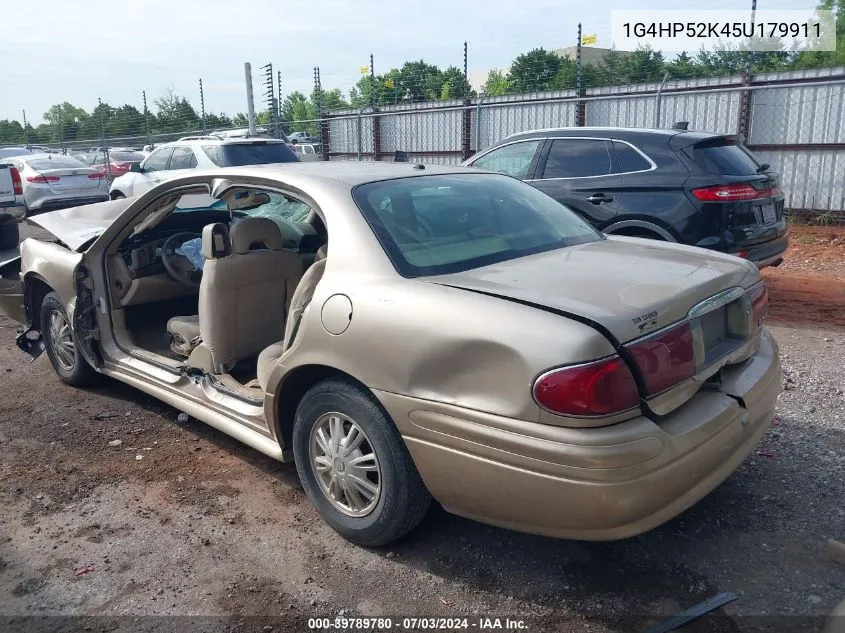 1G4HP52K45U179911 2005 Buick Lesabre Custom