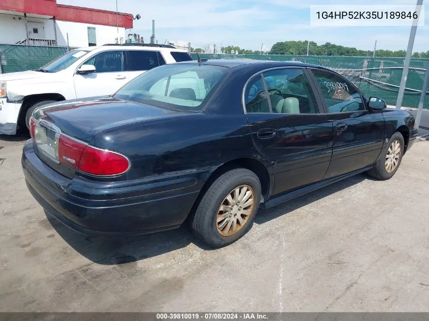 2005 Buick Lesabre Custom VIN: 1G4HP52K35U189846 Lot: 39810019