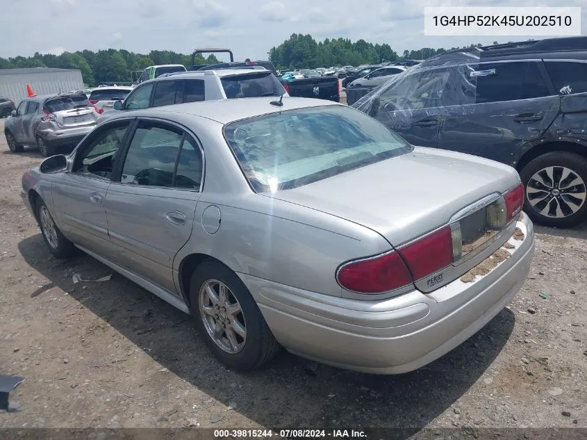 2005 Buick Lesabre Custom VIN: 1G4HP52K45U202510 Lot: 39815244