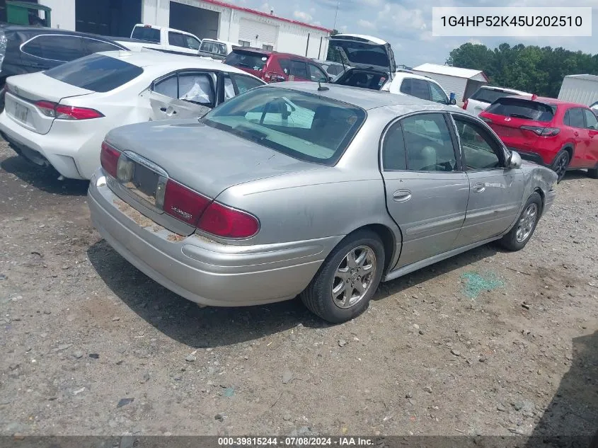 2005 Buick Lesabre Custom VIN: 1G4HP52K45U202510 Lot: 39815244