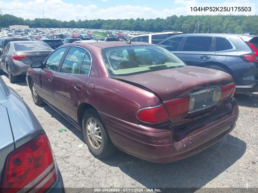 1G4HP52K25U175503 2005 Buick Lesabre Custom