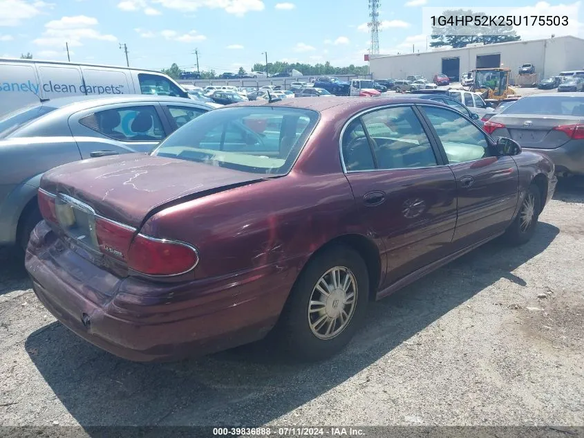 2005 Buick Lesabre Custom VIN: 1G4HP52K25U175503 Lot: 39836888