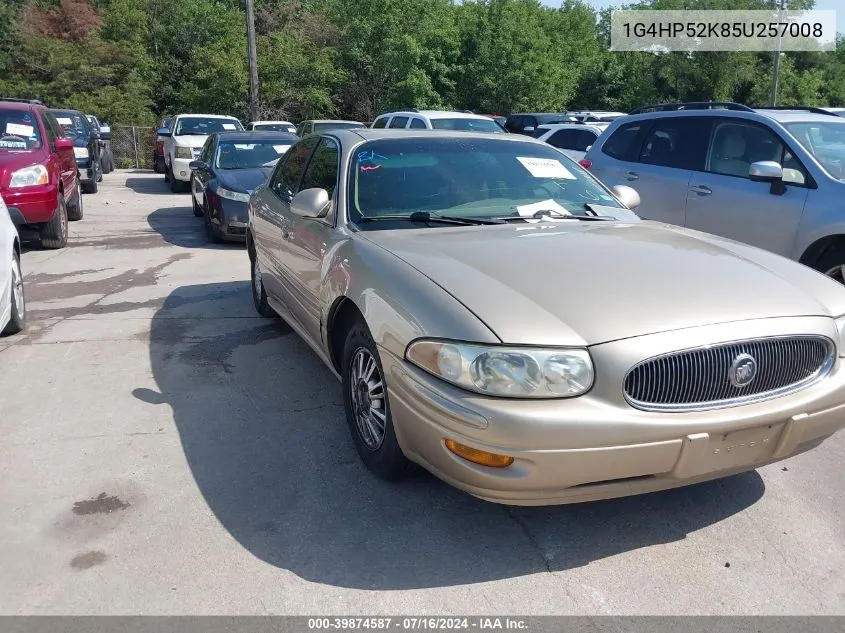 2005 Buick Lesabre Custom VIN: 1G4HP52K85U257008 Lot: 39874587