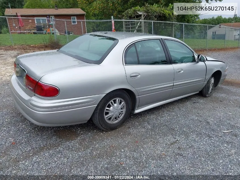 2005 Buick Lesabre Custom VIN: 1G4HP52K65U270145 Lot: 39909341