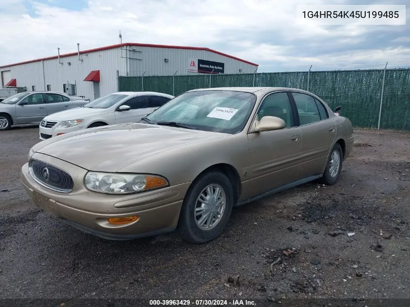 2005 Buick Lesabre Limited VIN: 1G4HR54K45U199485 Lot: 39963429