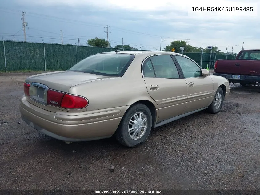 2005 Buick Lesabre Limited VIN: 1G4HR54K45U199485 Lot: 39963429