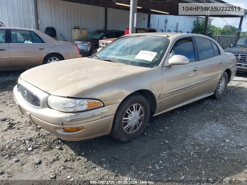 2005 Buick Lesabre Custom VIN: 1G4HP54K55U222519 Lot: 39972725