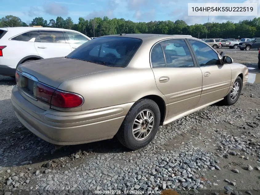 1G4HP54K55U222519 2005 Buick Lesabre Custom