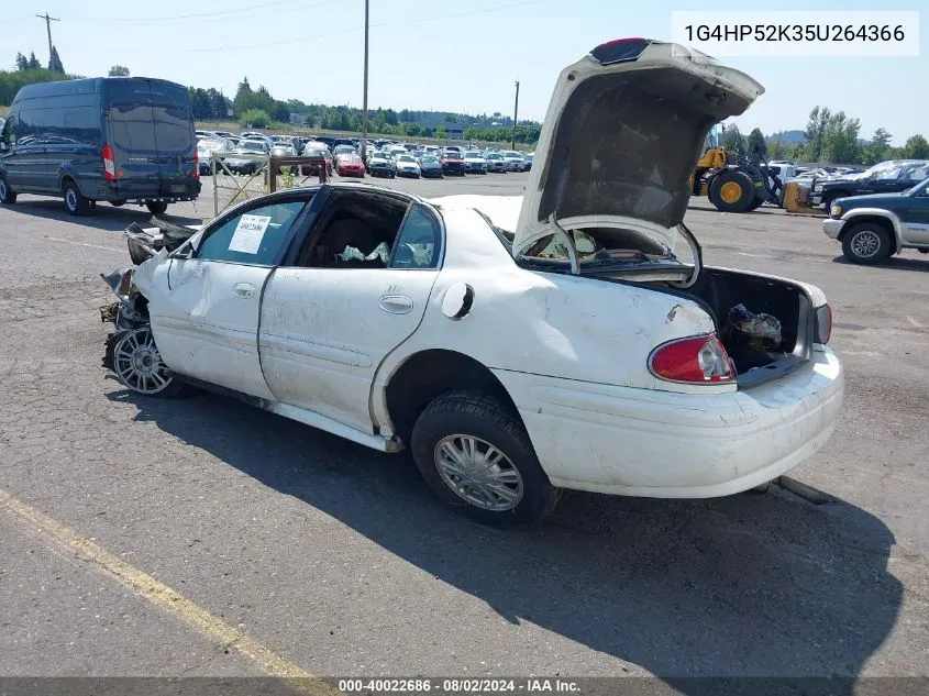 2005 Buick Lesabre Custom VIN: 1G4HP52K35U264366 Lot: 40022686